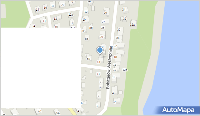 Kartuzy, Bohaterów Westerplatte, 15, mapa Kartuzy