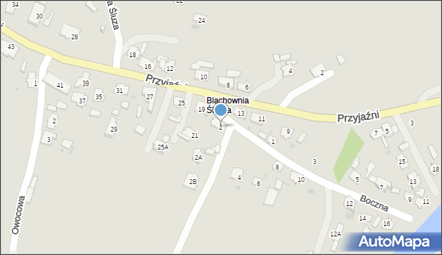 Kędzierzyn-Koźle, Boczna, 2, mapa Kędzierzyna-Koźle