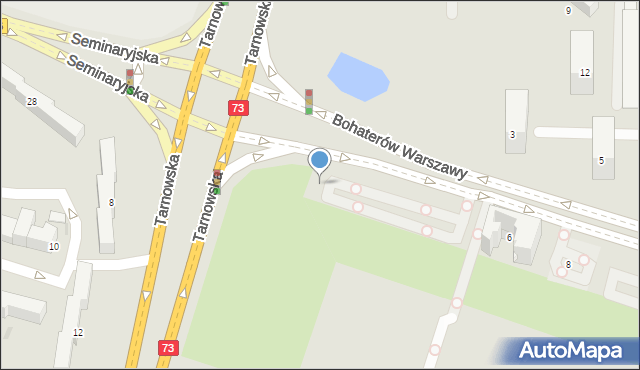 Kielce, Bohaterów Warszawy, 2, mapa Kielc