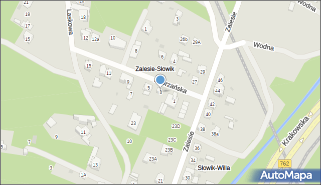 Kielce, Bobrzańska, 3, mapa Kielc