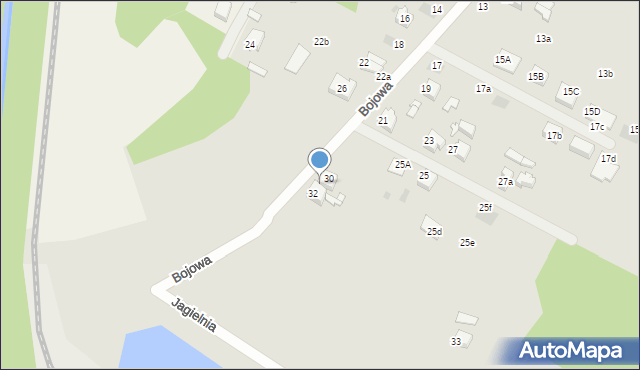 Knurów, Bojowa, 31, mapa Knurów