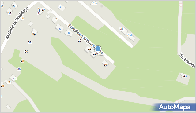 Kobyłka, Bolesława Krzywoustego, 14, mapa Kobyłka