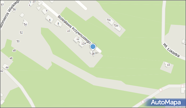 Kobyłka, Bolesława Krzywoustego, 16, mapa Kobyłka