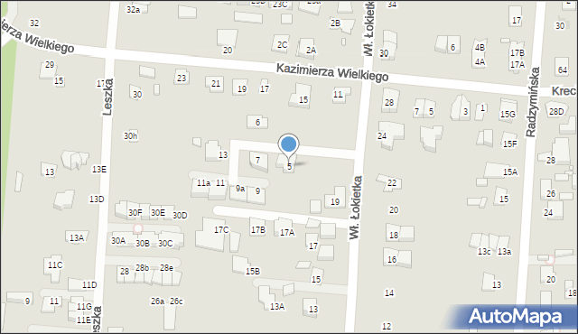 Kobyłka, Bolesława Śmiałego, 5, mapa Kobyłka