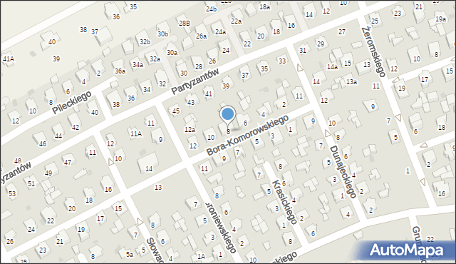 Kolbuszowa, Bora-Komorowskiego Tadeusza, gen., 8, mapa Kolbuszowa