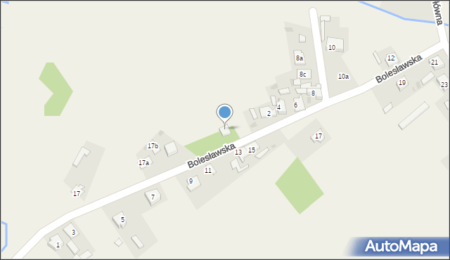 Kolonia, Bolesławska, 2b, mapa Kolonia