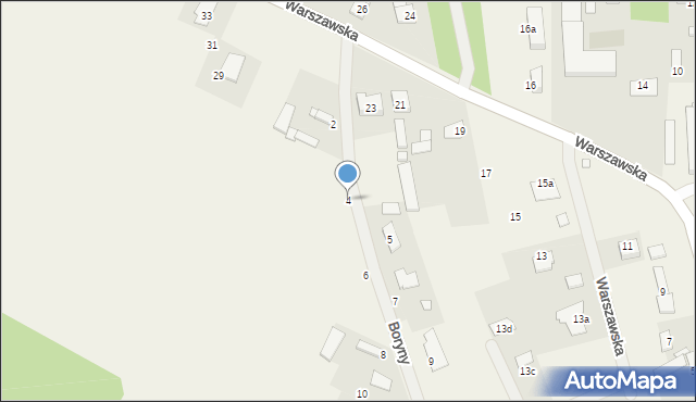 Kotorydz, Boryny, 4, mapa Kotorydz