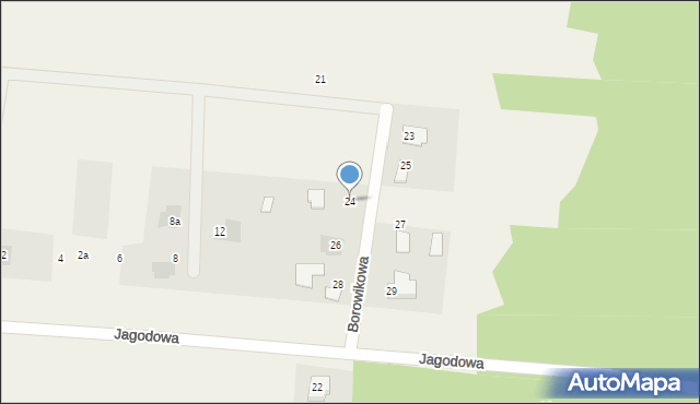 Kotwasice, Borowikowa, 24, mapa Kotwasice