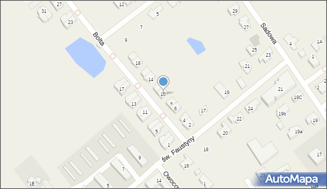 Kowale, Bolta Feliksa, ks., 10, mapa Kowale