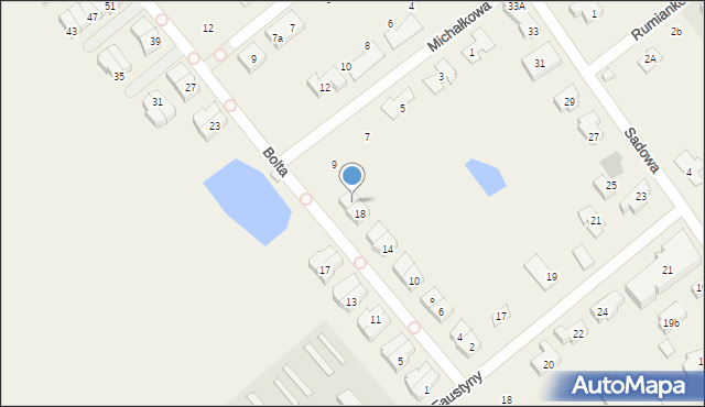 Kowale, Bolta Feliksa, ks., 20, mapa Kowale