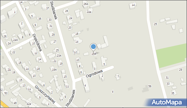 Kozienice, Bohaterów Studzianek, 10A, mapa Kozienice