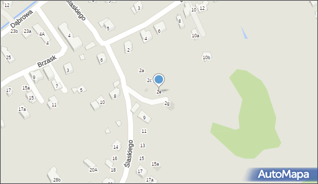 Kraków, Bobrowa, 2e, mapa Krakowa