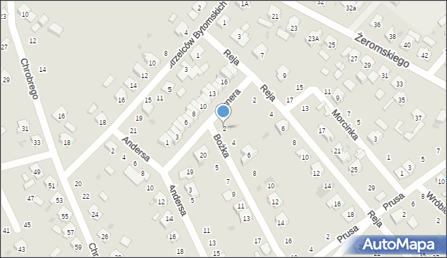 Krapkowice, Bożka Arki, 2, mapa Krapkowice