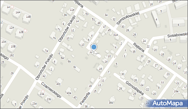 Kutno, Bortnowskiego Władysława, gen., 14, mapa Kutno