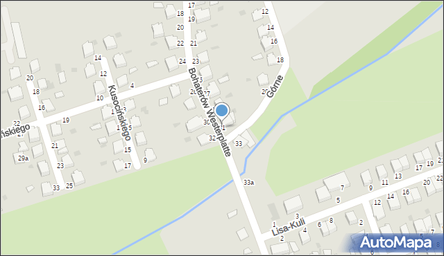 Łańcut, Bohaterów Westerplatte, 31, mapa Łańcut