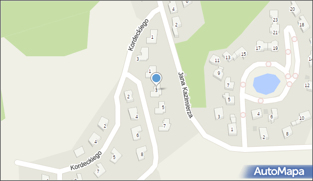 Łapino, Bohuna, 3, mapa Łapino