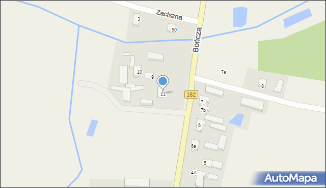 Lubasz, Bończa, 11, mapa Lubasz