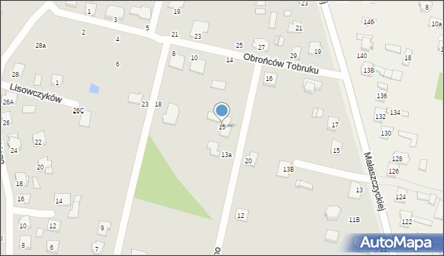 Mińsk Mazowiecki, Bohaterów Monte Cassino, 15, mapa Mińsk Mazowiecki