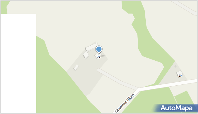 Mirachowo, Borowa, 24, mapa Mirachowo