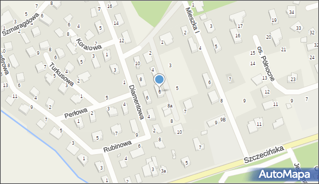 Morzyczyn, Bolesława Krzywoustego, 6, mapa Morzyczyn