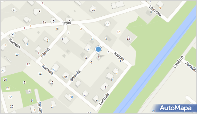 Murowaniec, Bolenia, 1, mapa Murowaniec