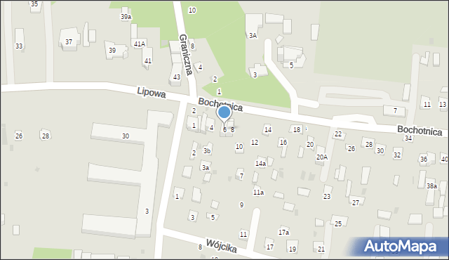 Nałęczów, Bochotnica, 6, mapa Nałęczów