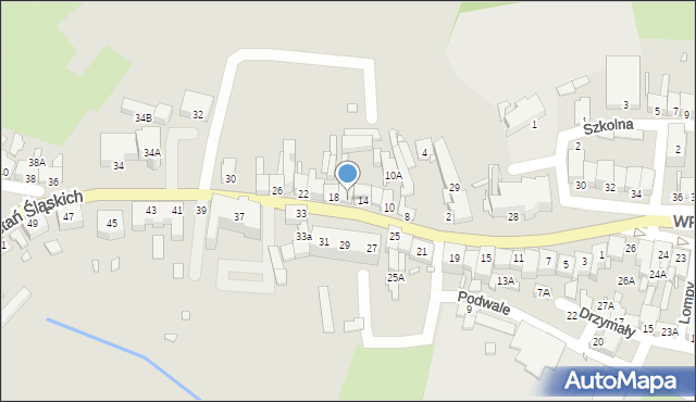 Niemodlin, Bohaterów Powstań Śląskich, 16, mapa Niemodlin