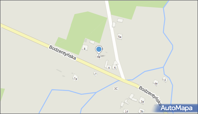 Nowa Słupia, Bodzentyńska, 6a, mapa Nowa Słupia