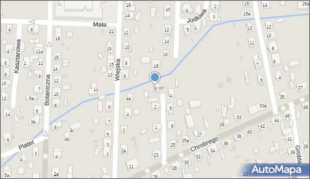 Nowa Sól, Bolesława Krzywoustego, 3, mapa Nowa Sól