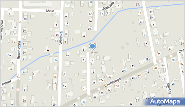 Nowa Sól, Bolesława Krzywoustego, 4, mapa Nowa Sól