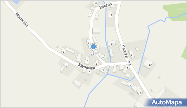 Nowe Worowo, Boczna, 2, mapa Nowe Worowo