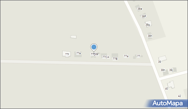 Nowogard, Bohaterów Warszawy, 77da, mapa Nowogard