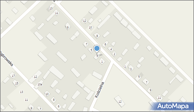 Nowy Dwór, Bobrzańska, 3, mapa Nowy Dwór