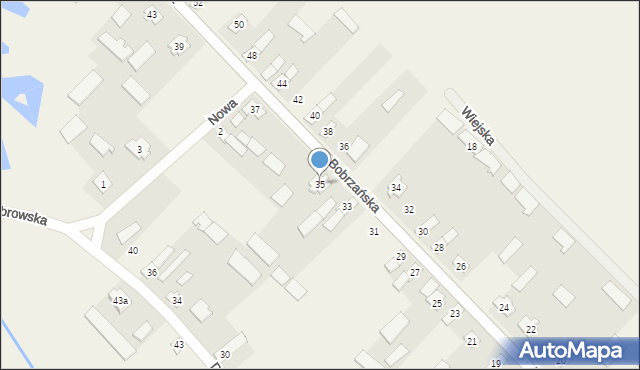 Nowy Dwór, Bobrzańska, 35, mapa Nowy Dwór