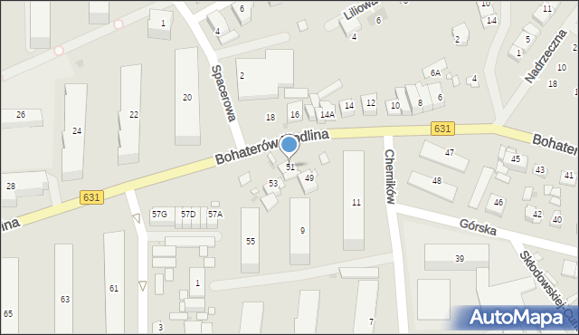 Nowy Dwór Mazowiecki, Bohaterów Modlina, 51, mapa Nowy Dwór Mazowiecki