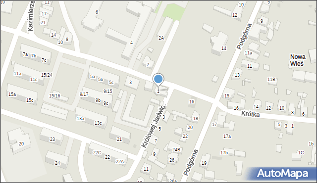 Pleszew, Bolesława Krzywoustego, 1, mapa Pleszew