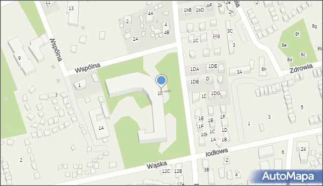 Pobierowo, Borka Karola, 6, mapa Pobierowo