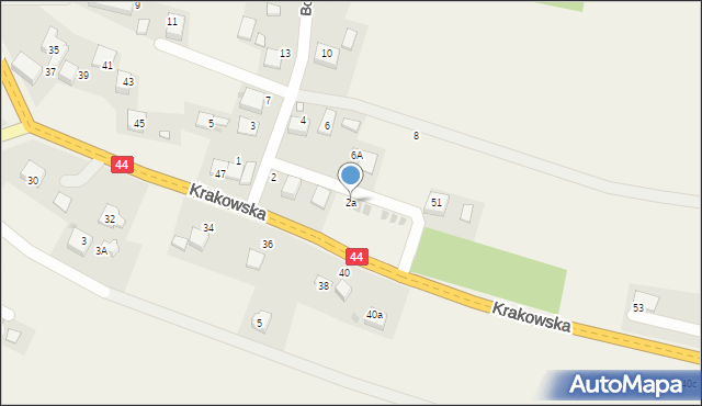 Przeciszów, Boconek, 2a, mapa Przeciszów