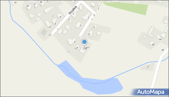 Pysznica, Bourdon Marii, 11B, mapa Pysznica