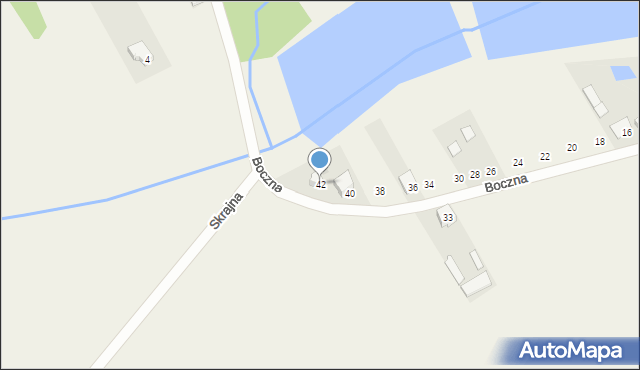 Rudzienko, Boczna, 42, mapa Rudzienko