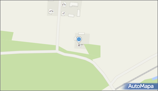 Sarnów, Borowina (Sarnów), 46, mapa Sarnów