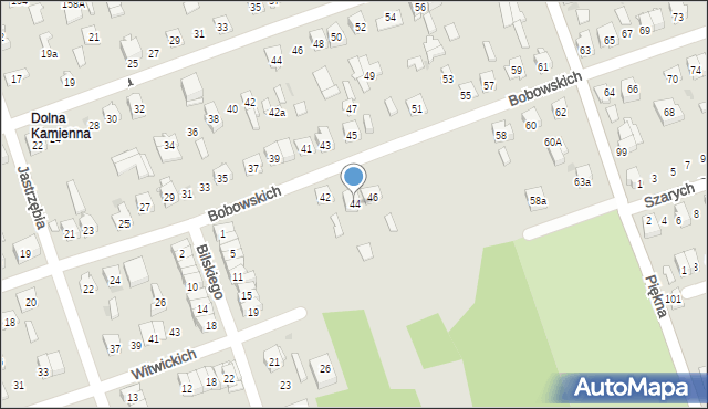 Skarżysko-Kamienna, Bobowskich, 44, mapa Skarżysko-Kamienna