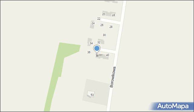 Smardzów, Borowikowa, 38, mapa Smardzów
