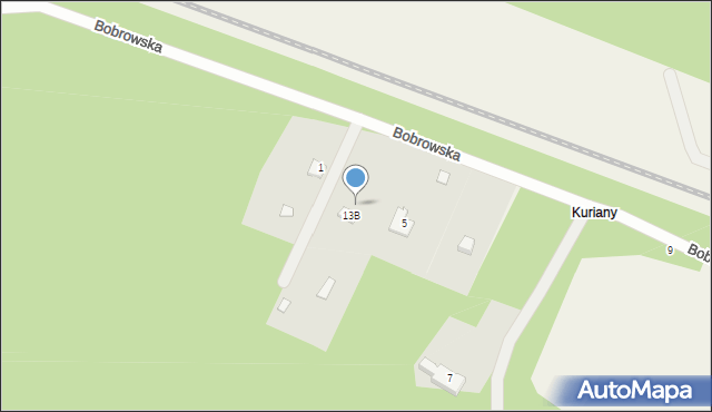 Sobolewo, Bobrowska, 3, mapa Sobolewo