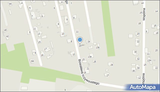 Sochaczew, Bolesława Krzywoustego, 13, mapa Sochaczew