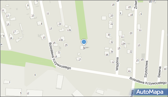 Sochaczew, Bolesława Krzywoustego, 29, mapa Sochaczew