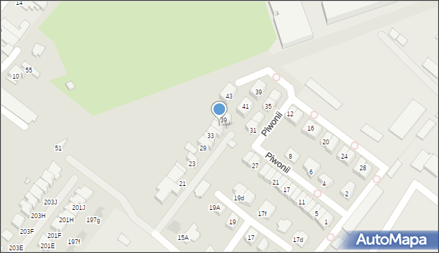 Sosnowiec, Borowa, 37, mapa Sosnowca