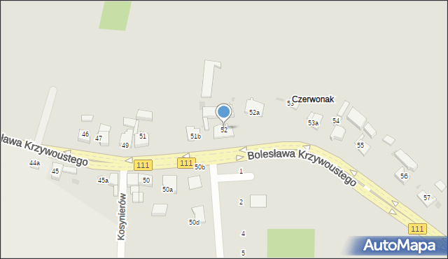 Stepnica, Bolesława Krzywoustego, 52, mapa Stepnica