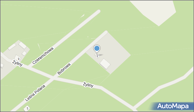 Sucha Rzeczka, Bobrowa, 2, mapa Sucha Rzeczka