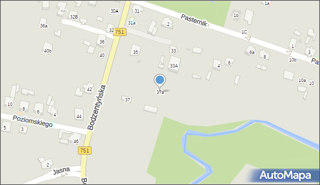 Suchedniów, Bodzentyńska, 37a, mapa Suchedniów